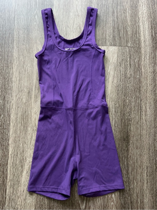 SET Active Pants - Set Active purple romper small